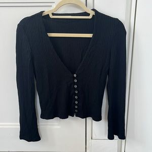 Reformation long sleeve top, size M